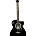 Moujos CS100 41 inches semi acoustic guitar black color
