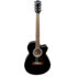 Gomiczom V200 Black Color Semi Acoustic Guitar with Bag, Plectrums, Belt and Extra String Set